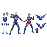 Marvel Legends Series 6-Inch Scale Action Figure Toy Captain and Rescue Armor 2-Pack, Infinity Saga Character, Premium Design, 2 Figures and 12 Accessories (Amazon Exclusive)